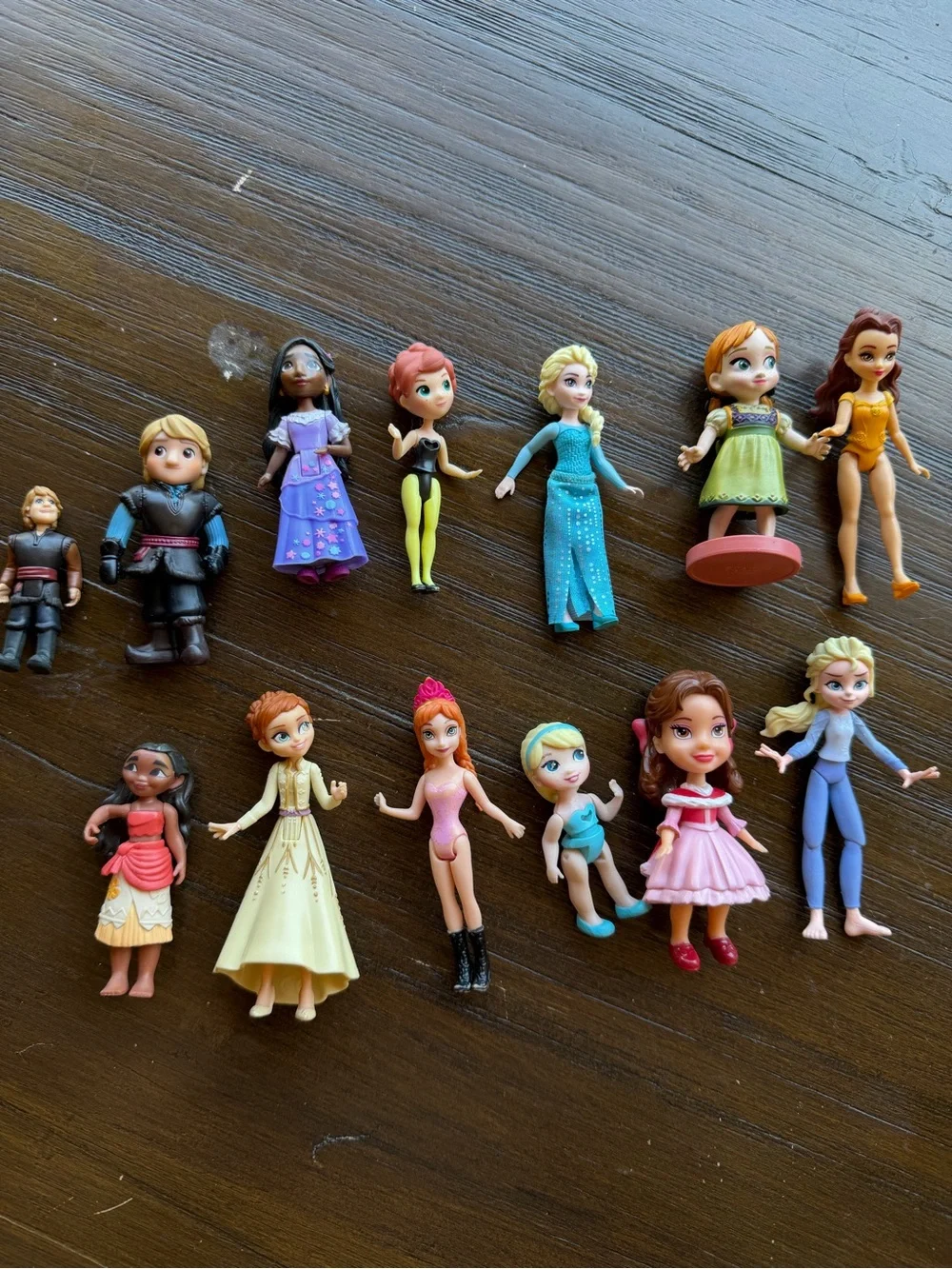 Disney Mini Princess & Character Figurine Set - Multicolor